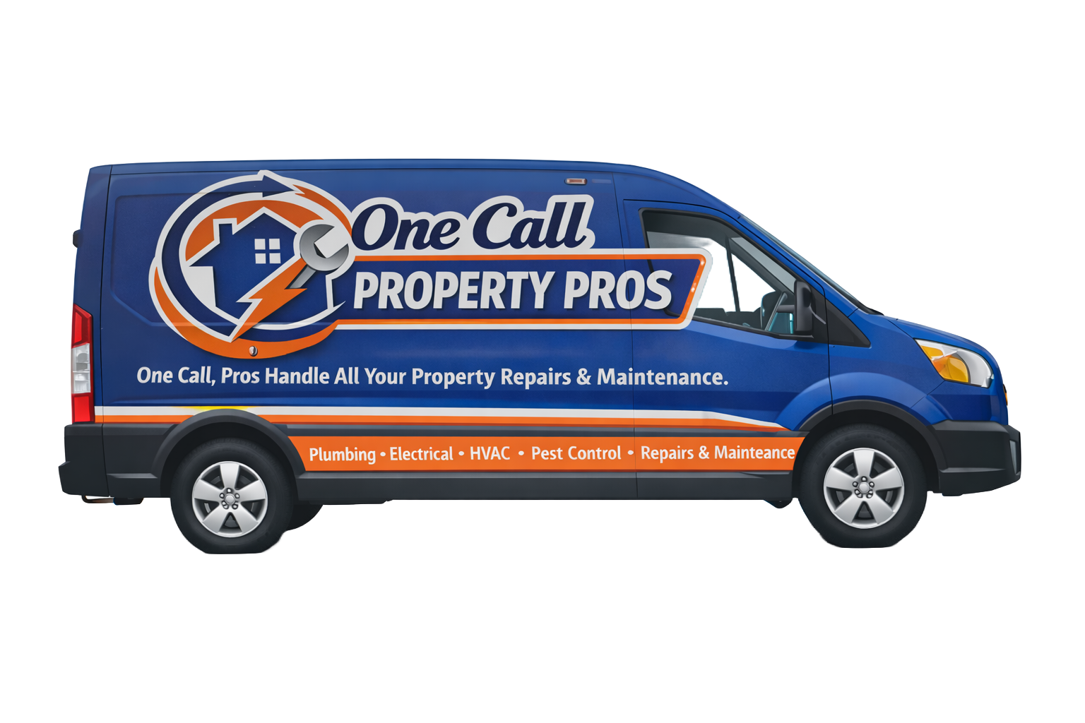 One Call Property Pros vehicle